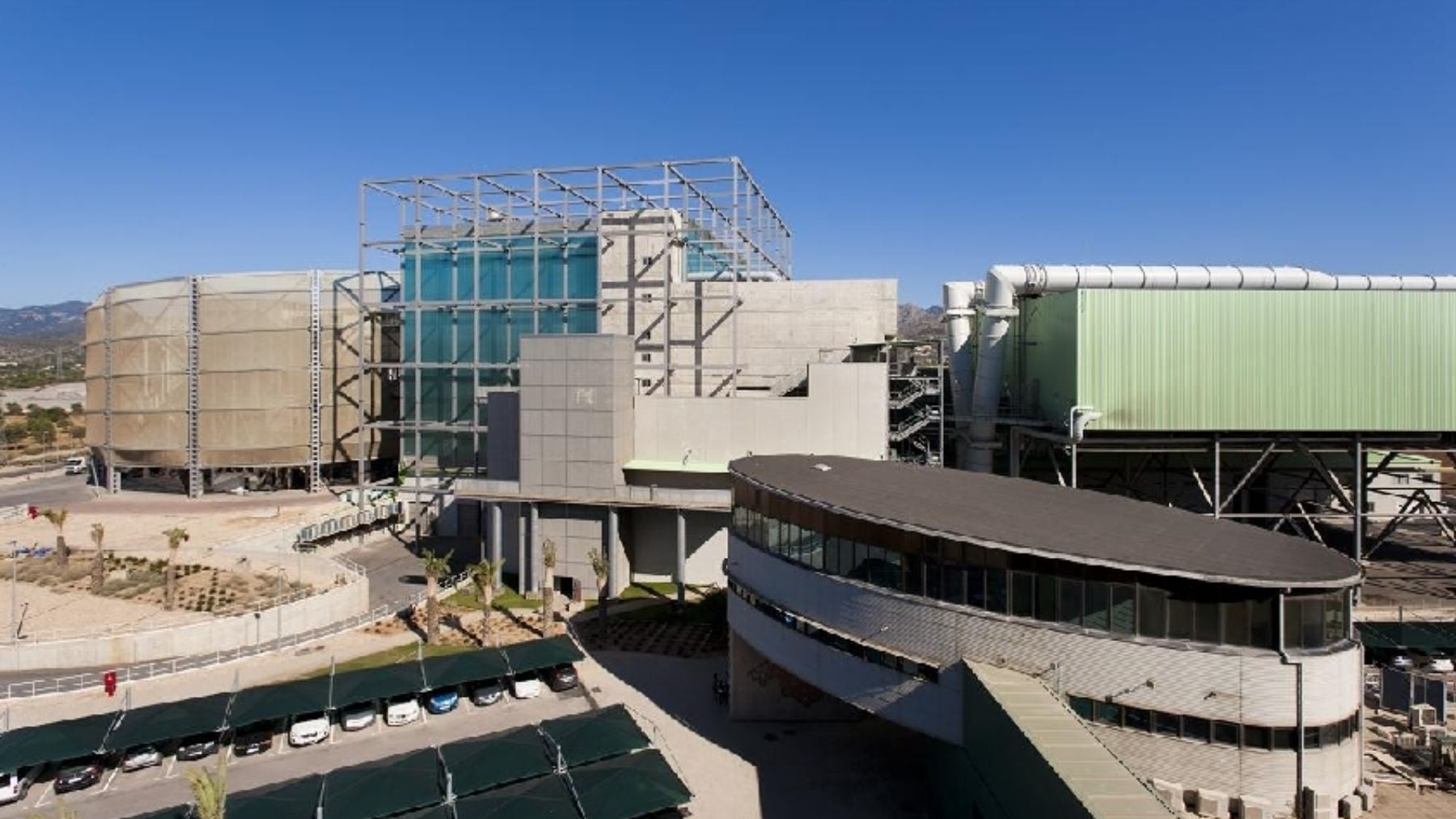 Planta de tratamiento de tirme en Mallorca que recibirá los residuos de Ibiza.