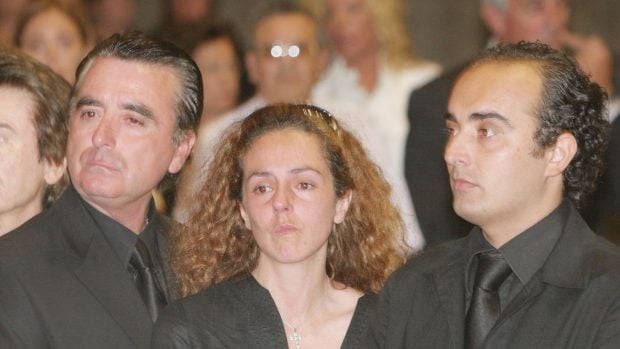 Fidel Albiac, Roc&iacute;o Carrasco y Ortega Cano. (Foto: Europa Press)