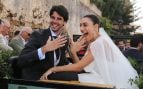 Claudia, la hija de Raquel Revuelta, y Vicen, su marido. (Foto: Europa Press)