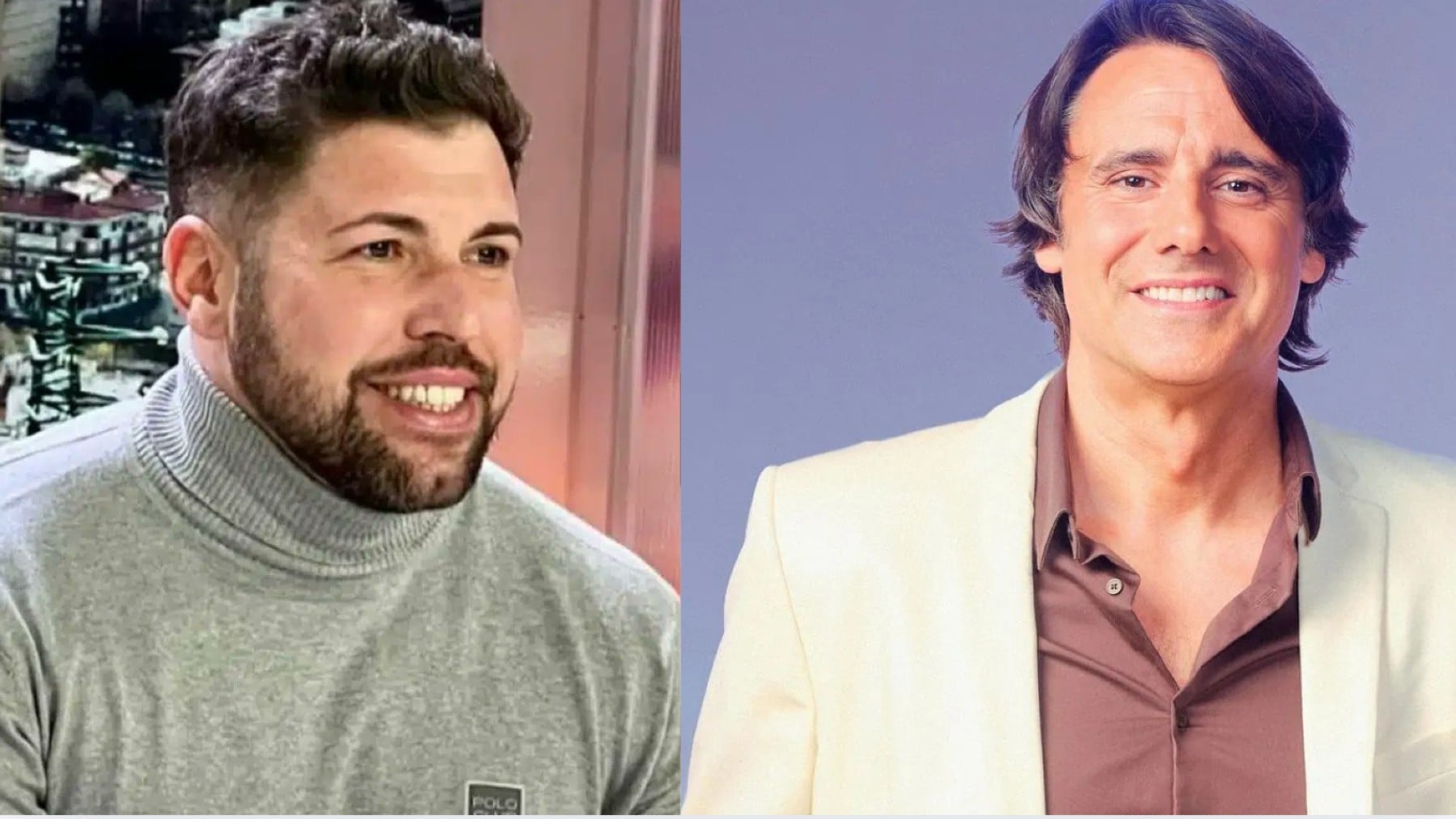 Kike Quintana  junto a Ion Aramendi (Telecinco).