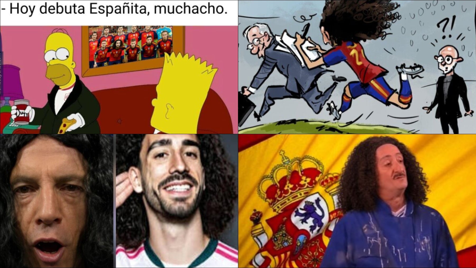 Los mejores memes del España-Cabo Verde: Cucurella, el gran protagonista
