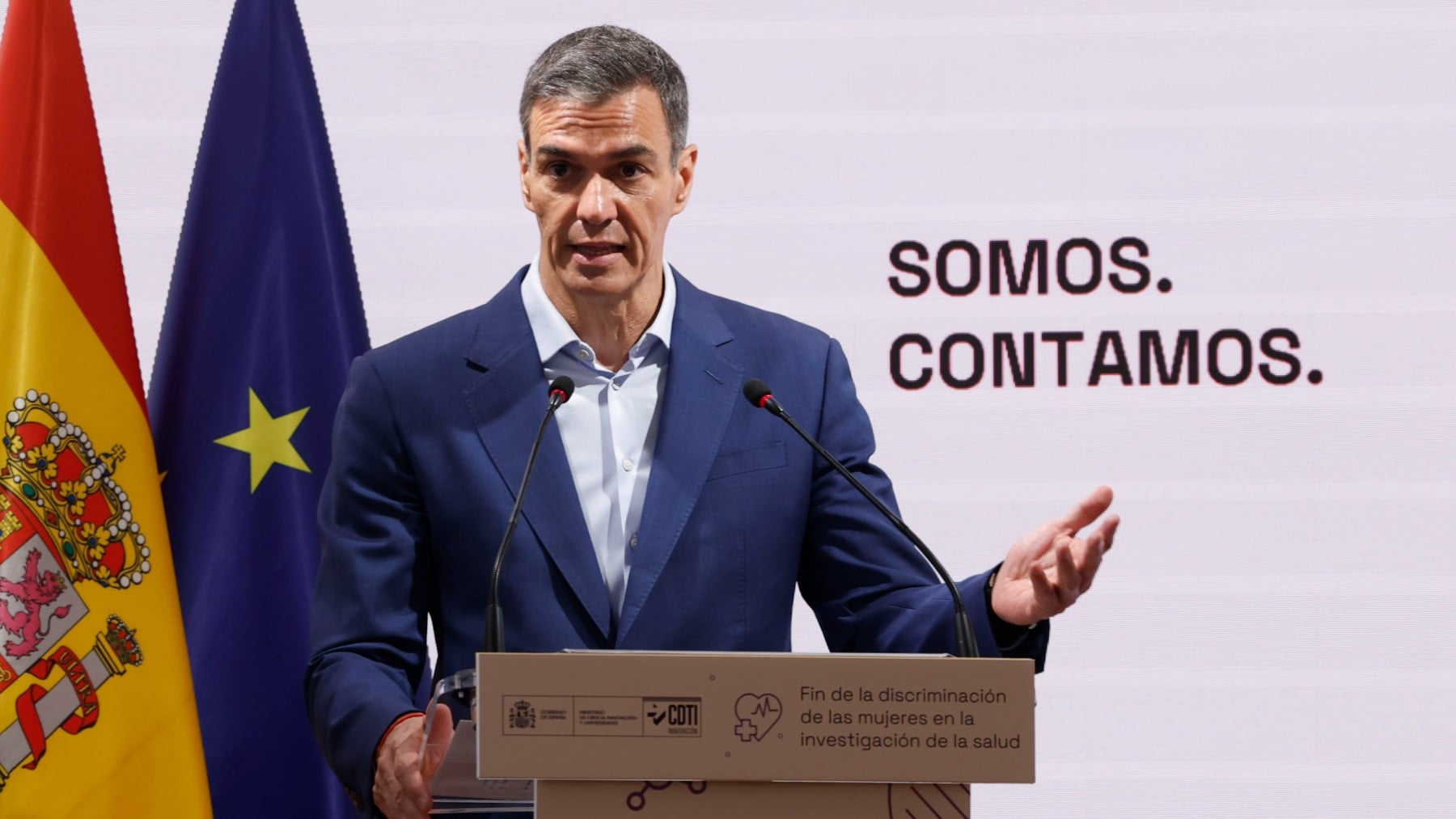 Pedro Sánchez se pone a animar a España tras no recibir a la Selección y la alaba por ser un equipo diverso