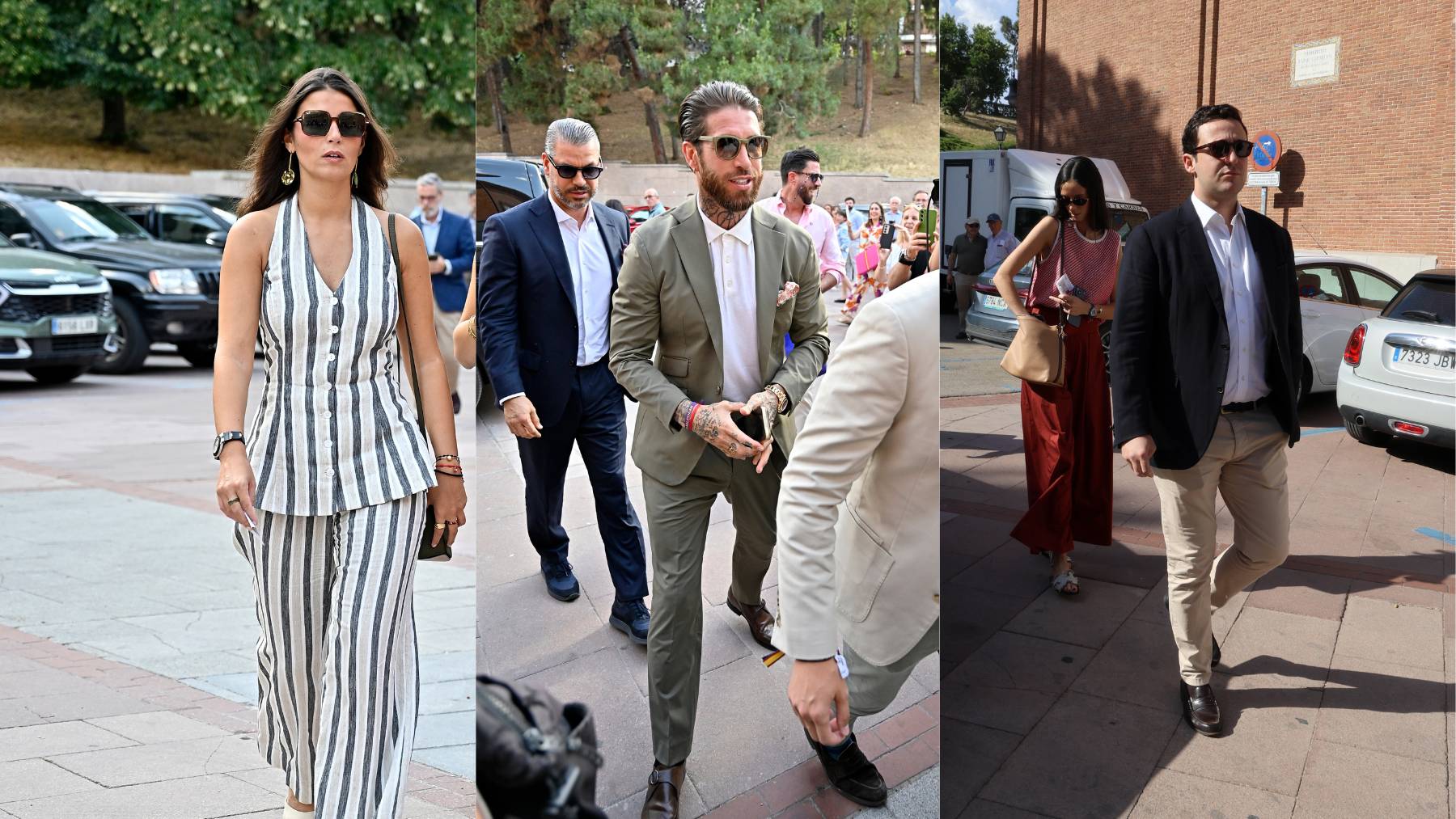 Tana Rivera, Sergio Ramos y Froilán. (Foto: Europa Press)