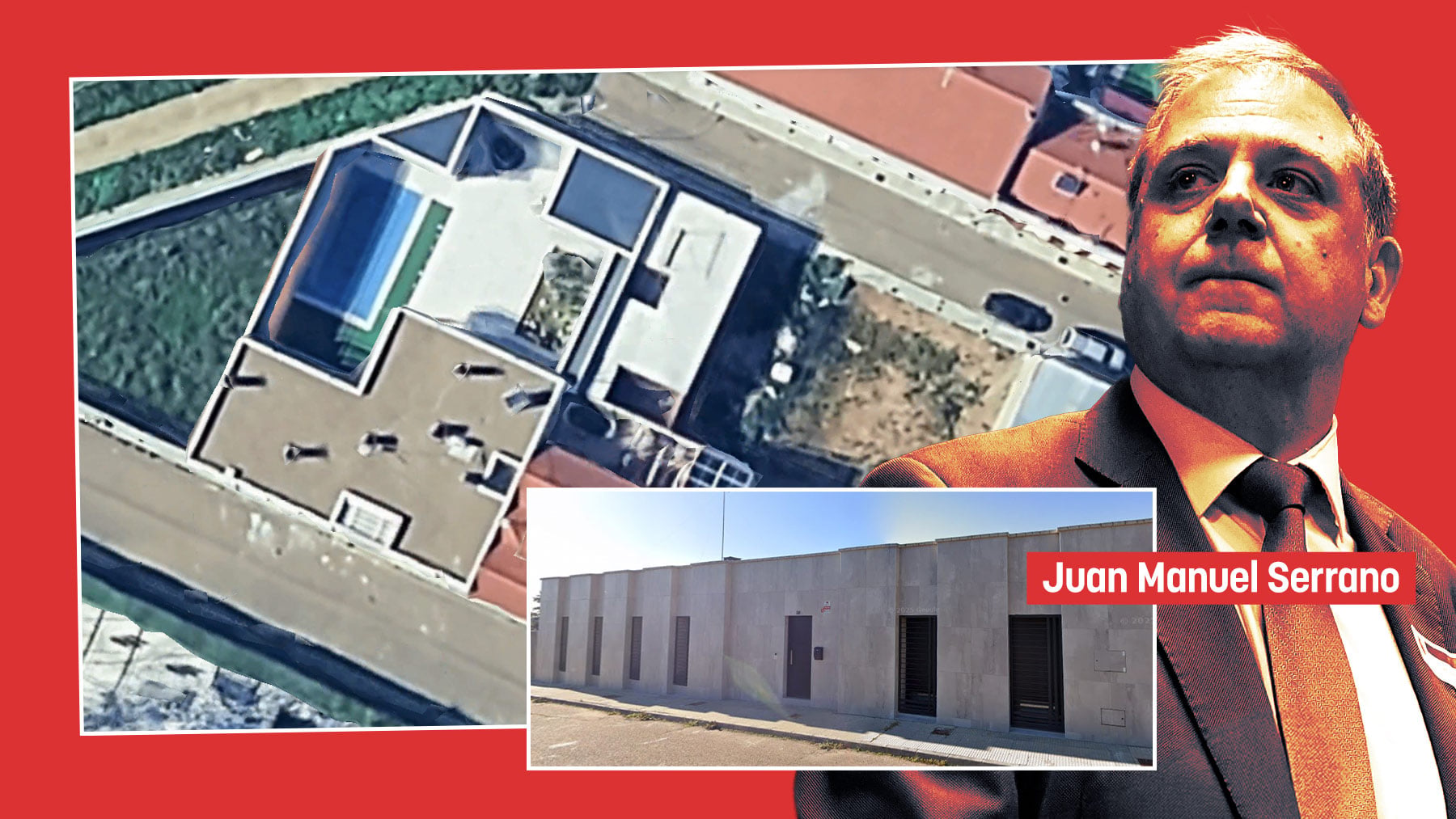El ex jefe de gabinete de Sánchez que montó la cloaca se hizo otro chalet de casi 400 m² en Badajoz cuando presidía Correos