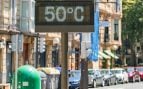 Temperatura en una calle de Bilbao