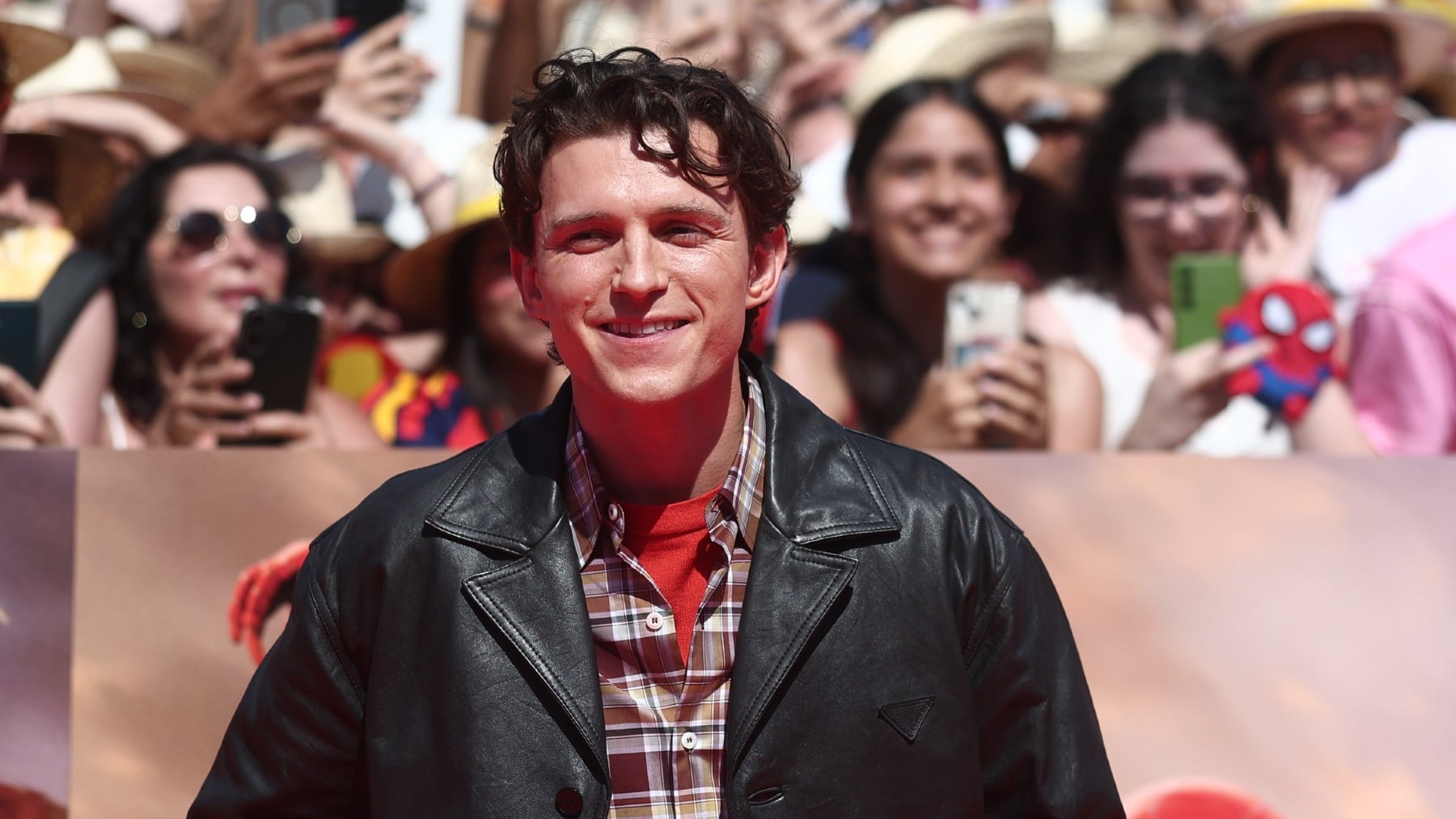 Tom Holland en Madrid (EuropaPress).