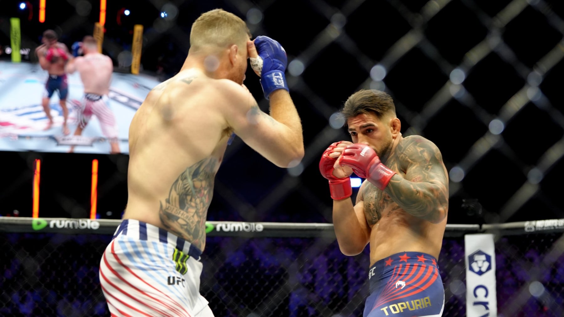 Sorpresón en la Casa Blanca: el médico detiene la pelea y Topuria pierde el cinturón de la UFC