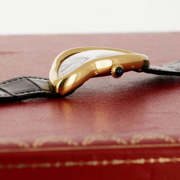 cartier crash reloj subasta