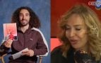 Marc Cucurella y Benita Castejón (RTVE/Los 40 Instagram)
