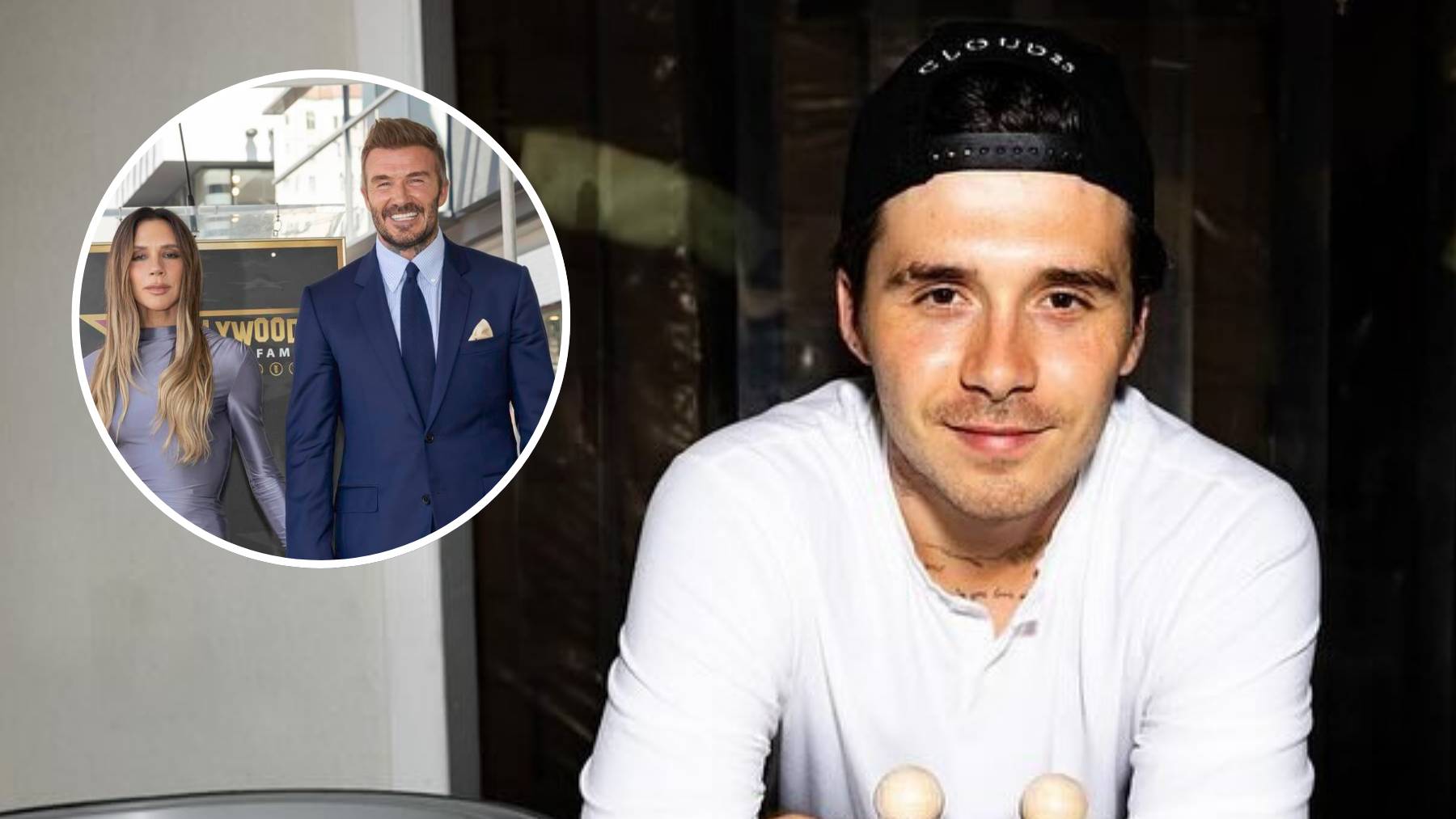 Victoria, David y Brooklyn Beckham. (Foto: EFE y RRSS)