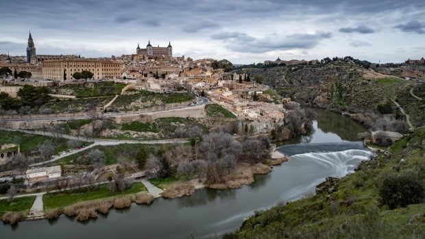 El Tajo a su paso por Toledo