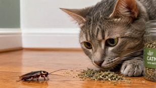 Gato, cucarachas, curiosidades