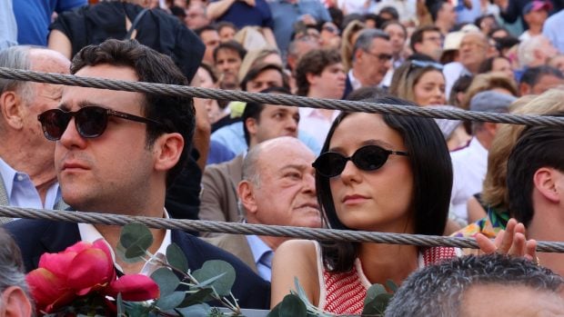 Victoria Federica y Froilán en los toros. (Foto: Europa Press)