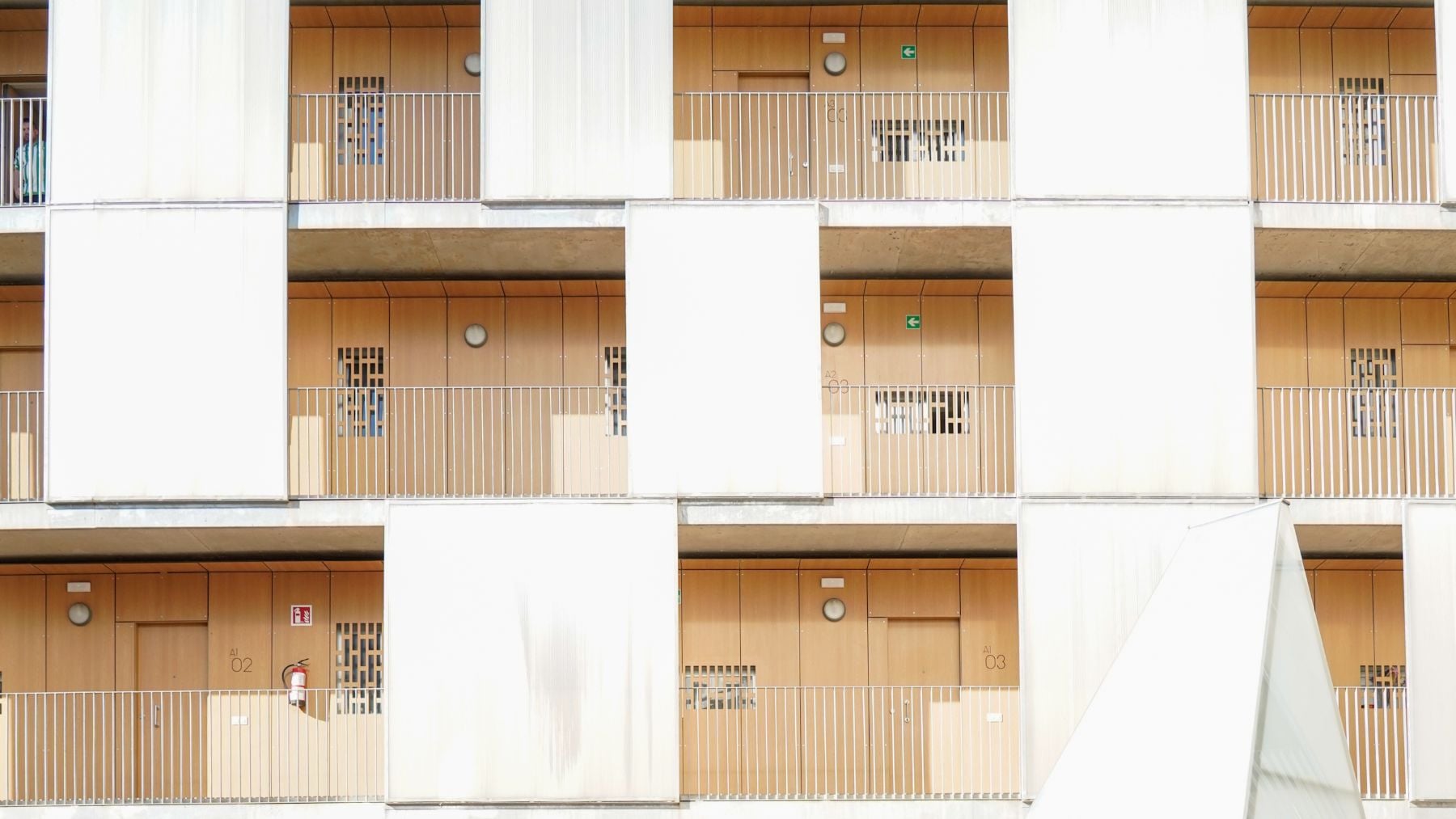 Bloque de pisos en Sevilla.