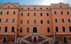 La fachada del Liceo Cavour, en Roma, donde se encontró la infraestructura (Wikimedia Commons)