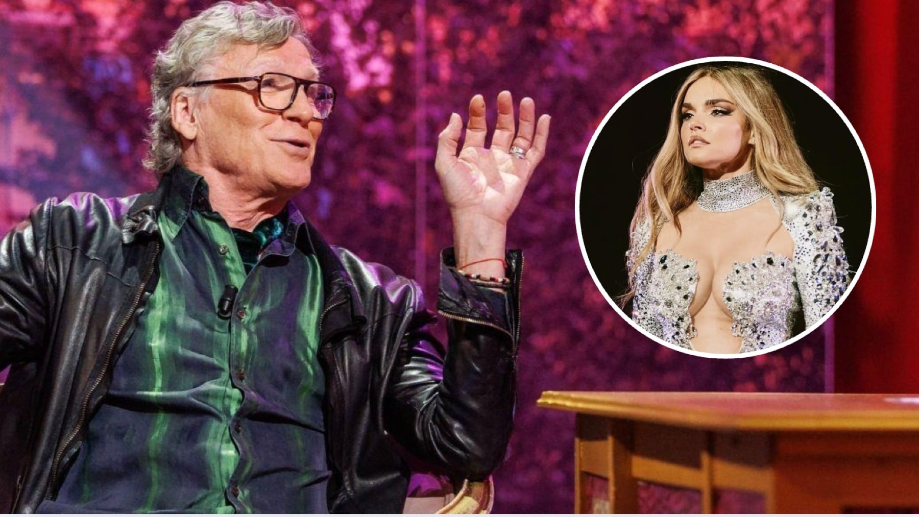 Nacho Duato (La Sexta) y Melody (RTVE).
