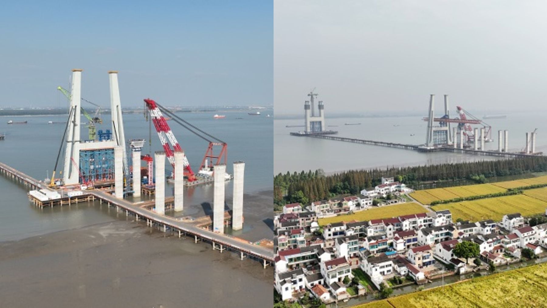 China rompe las leyes de la física: construye el mayor puente colgante del mundo con 2.3 km de longitud sin apoyos