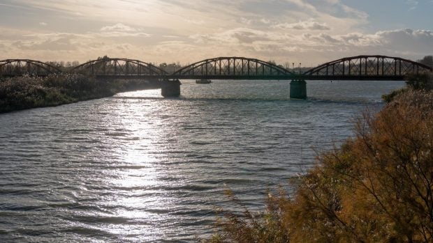 Puente sobre el río Tajo a su paso por Talavera de la Reina