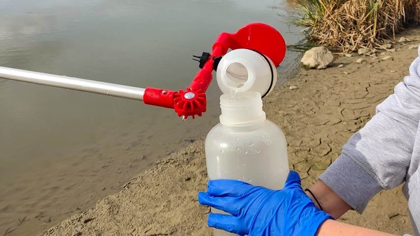 La Cátedra del Tajo UCLM-Soliss detecta bacterias resistentes a antibióticos en todo el tramo medio del río. (Foto: Cátedra del Tajo).