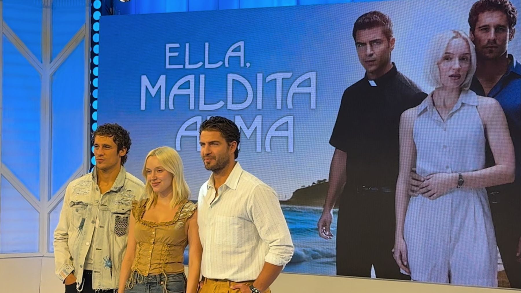 Maxi Iglesias, Martiño Rivas y Karina Kolokolchykova (OKDIARIO).