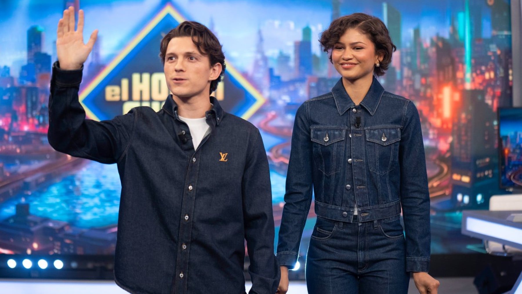 Tom Holland y Zendaya en ‘El Hormiguero’ (Atresmedia).