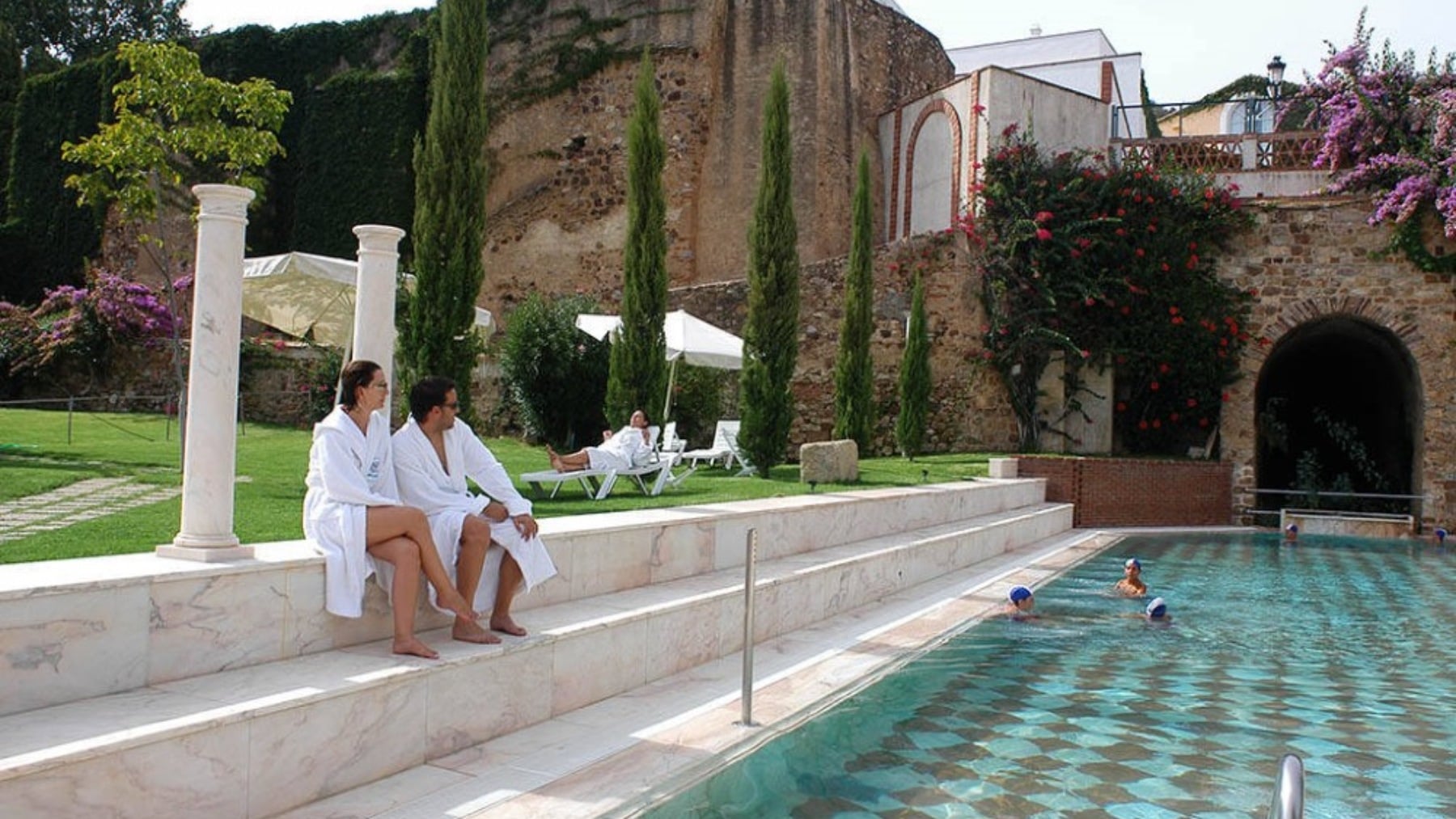 Termas de Alange, en Badajoz. (Foto: Red de Villas Termales)