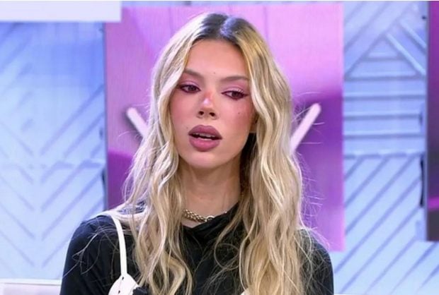 Alejandra Rubio en televisión. (Foto: Telecinco)