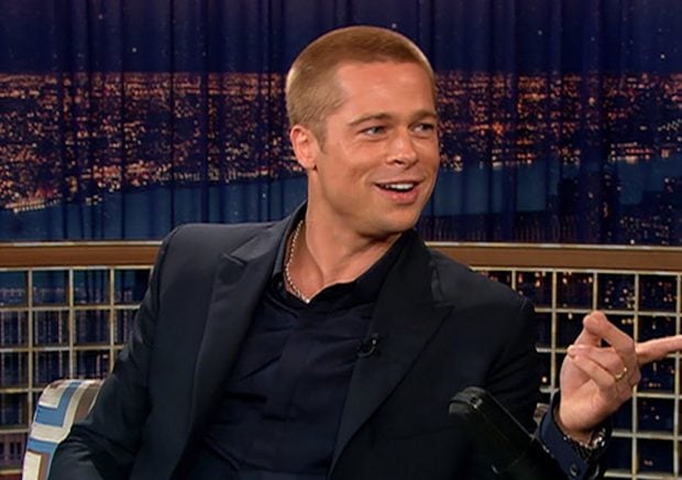 Brad Pitt en televisi&oacute;n. (Foto: YouTube)