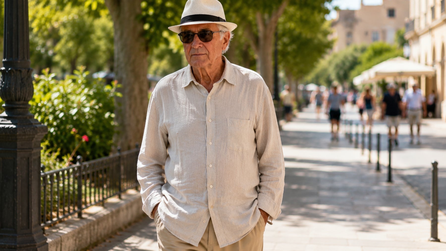 Mejor que no llevar nada: la prenda de vestir que deben llevar siempre los mayores de 60 años en verano para evitar las olas de calor