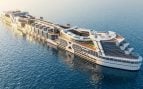 La megaciudad flotante que convierte el océano en una urbe con barrios modulares, comercio e incluso un estadio