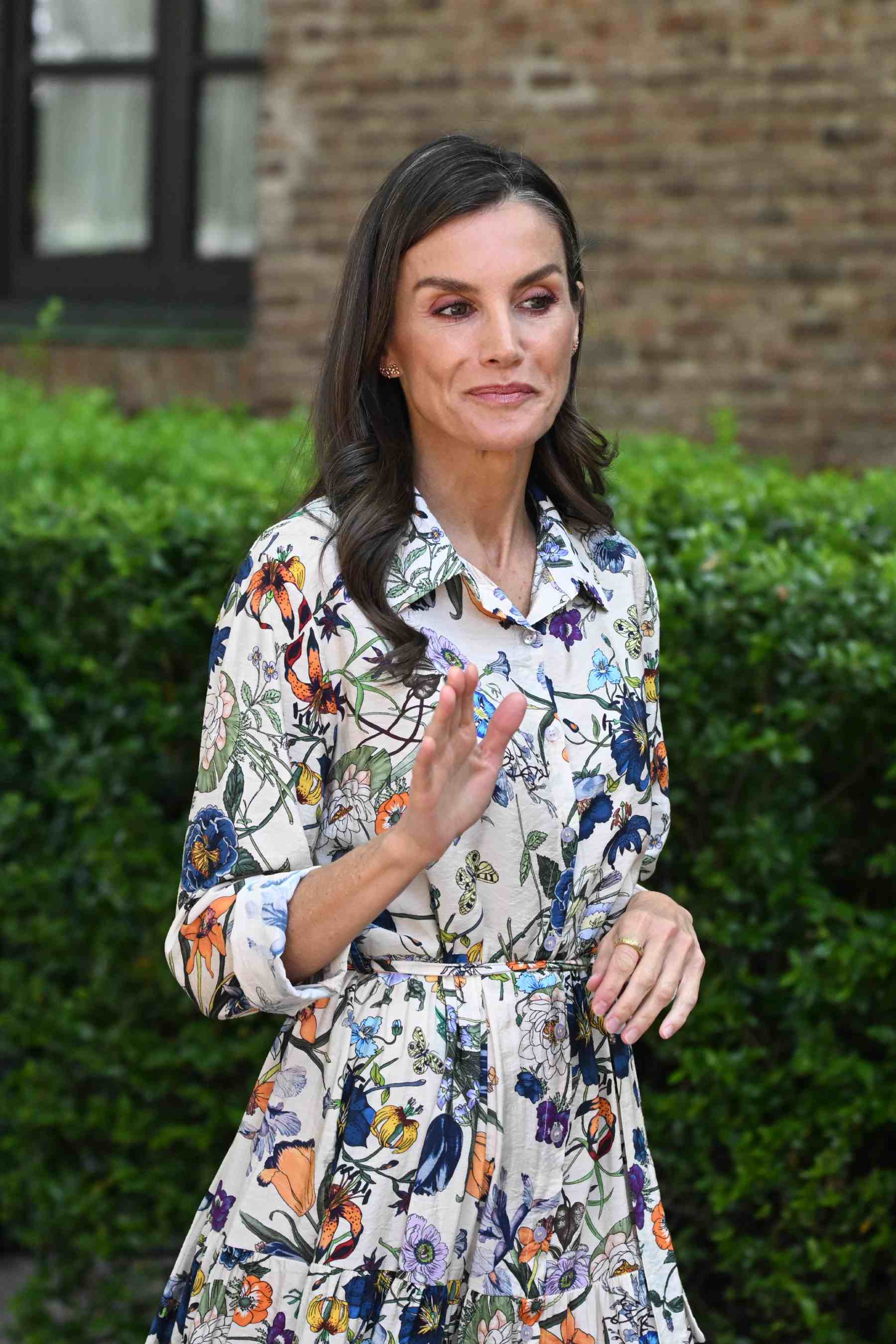 La Reina Letizia en la reunión del Patronato de la Residencia de Estudiantes. (Foto: Europa Press)