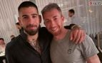 Ilia Topuria y Pablo Motos en una foto compartida en redes sociales (Instagram).