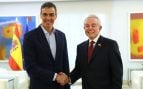 Pedro Sánchez y el embajador de EEUU, Benjamín León