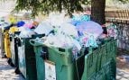 Cubo de basura en Cercedilla