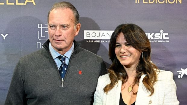 Bertín Osborne y Fabiola Martínez. (Foto: Europa Press)