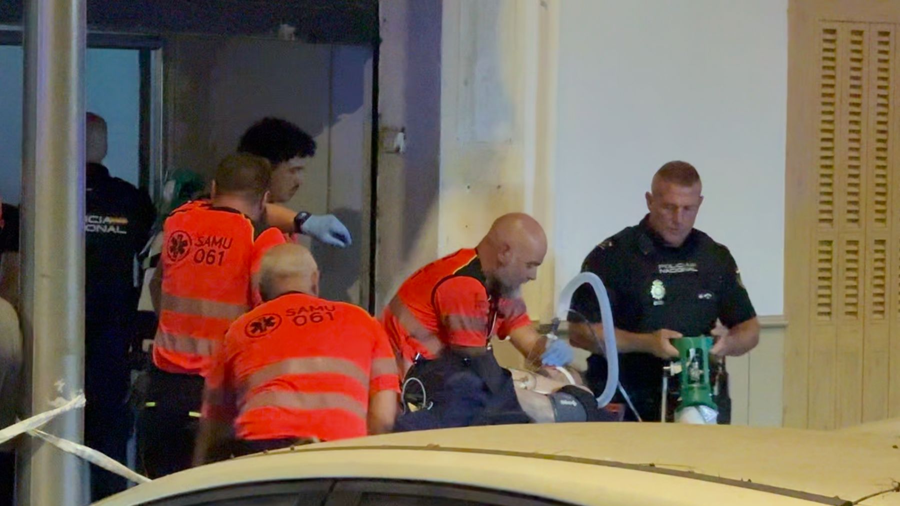Un trabajador colombiano de 33 años, en estado grave tras sufrir una brutal descarga eléctrica en Palma