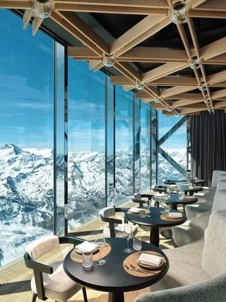 Joseph's restaurant, Titlis Tower, Rolex, alpes