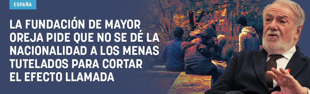 La fundación de Mayor Oreja pide que no se dé la nacionalidad a los menas tutelados para cortar el efecto llamada
