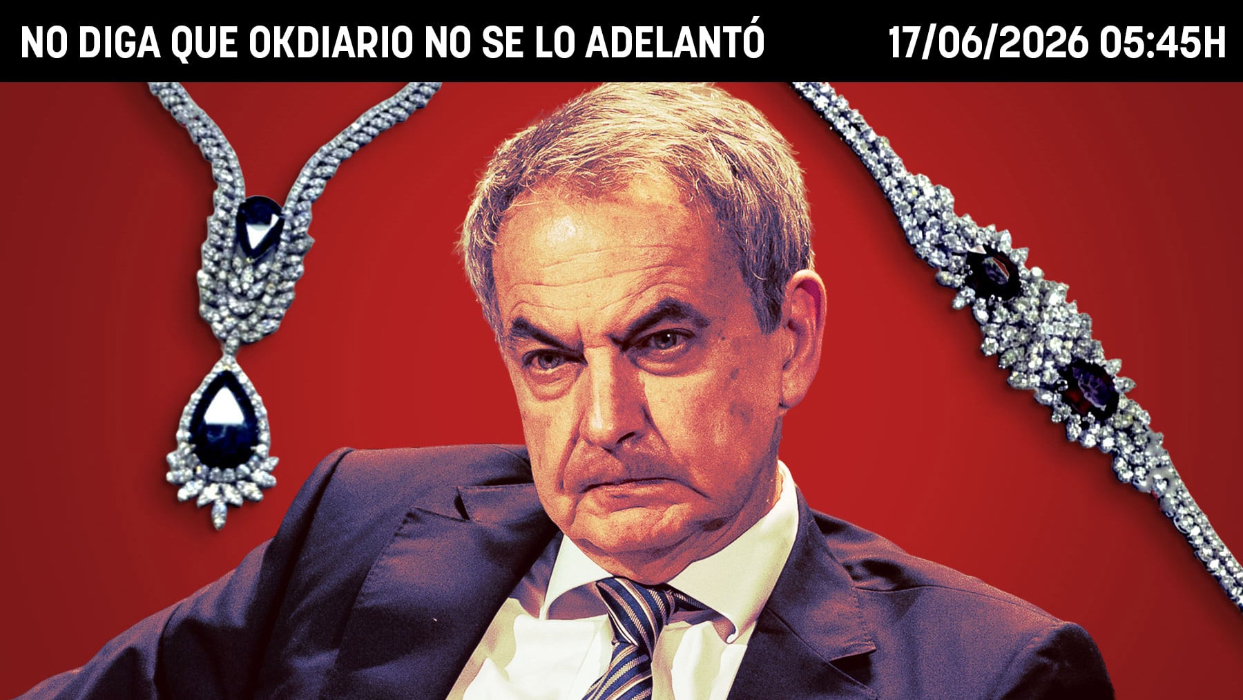 Zapatero responderá a todas las preguntas del juez Calama menos a las de las joyas tasadas en 1,3 millones