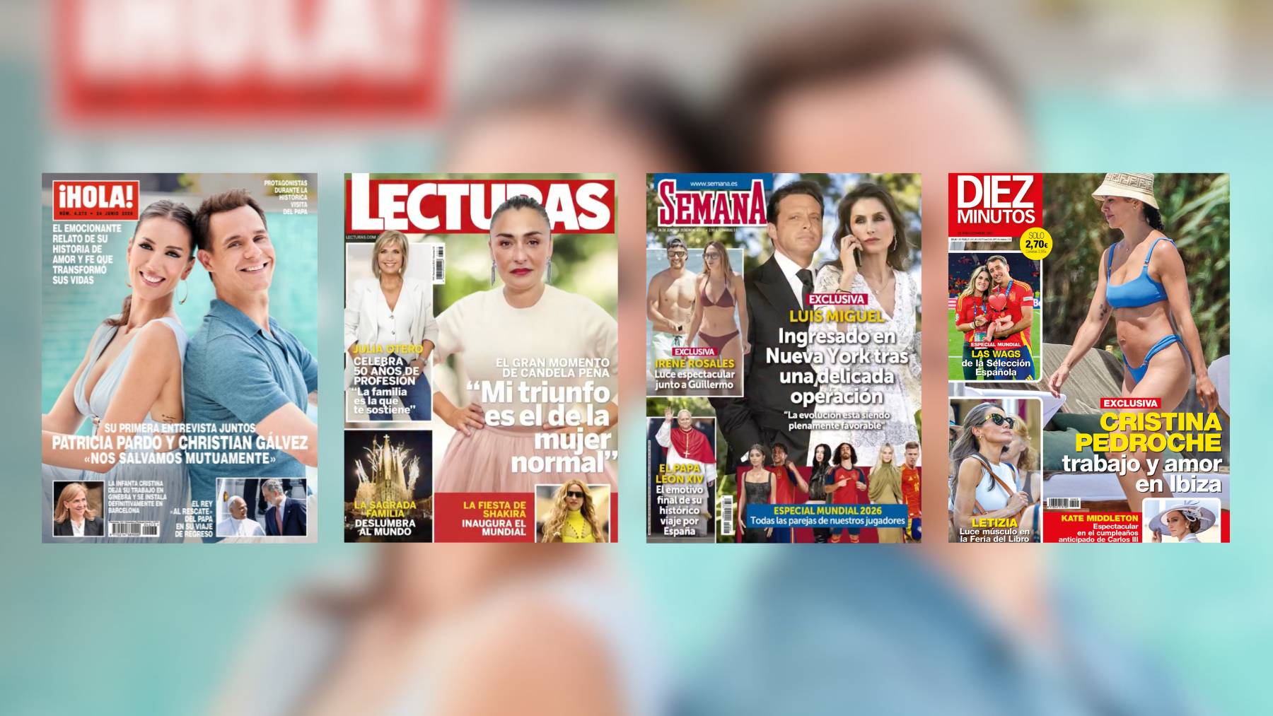 Portadas de revistas. (Foto: RRSS)