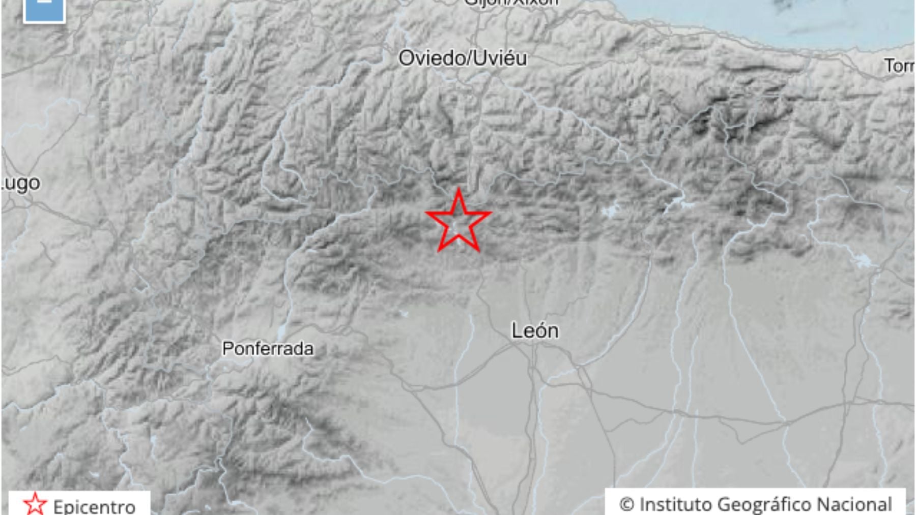 Varias localidades de León registran un terremoto con epicentro en Sena de Luna