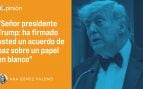 La paz de paja: la claudicación de Trump ante el régimen de los ayatolás