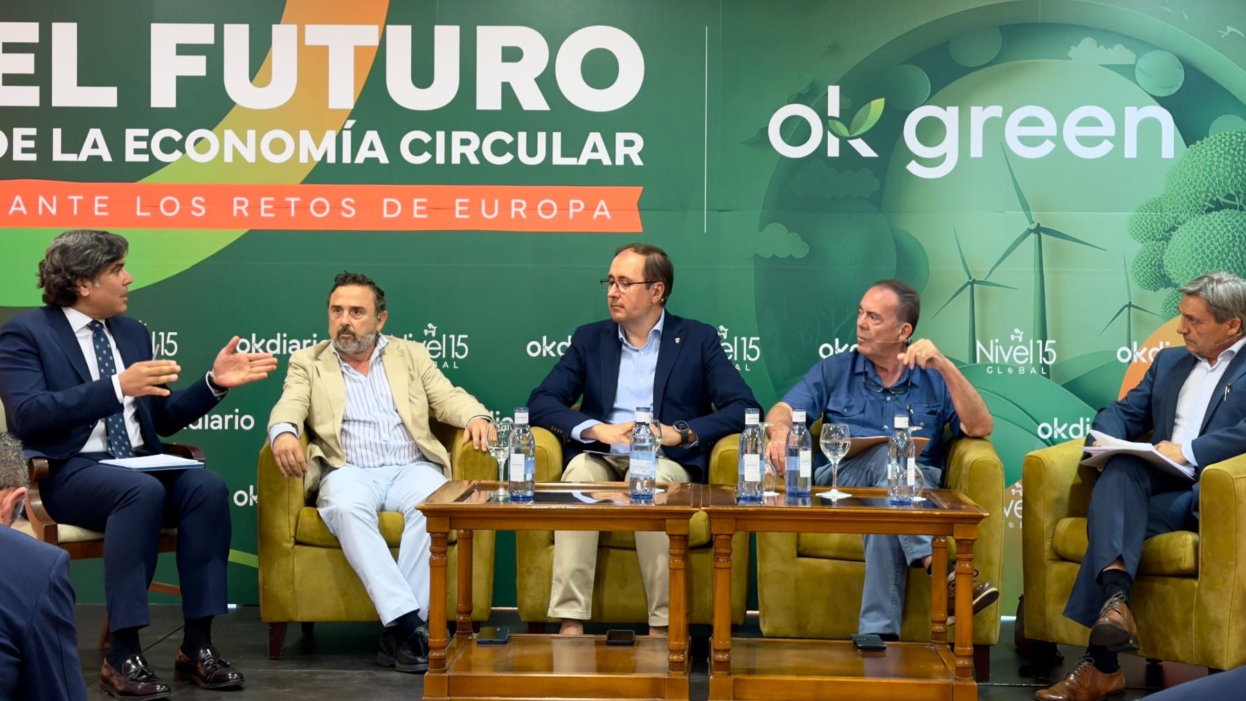 Un momento del debate sobre economóia circular en entidades locales de Ciudad Real.