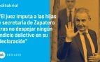 Editorial hijas Zapatero