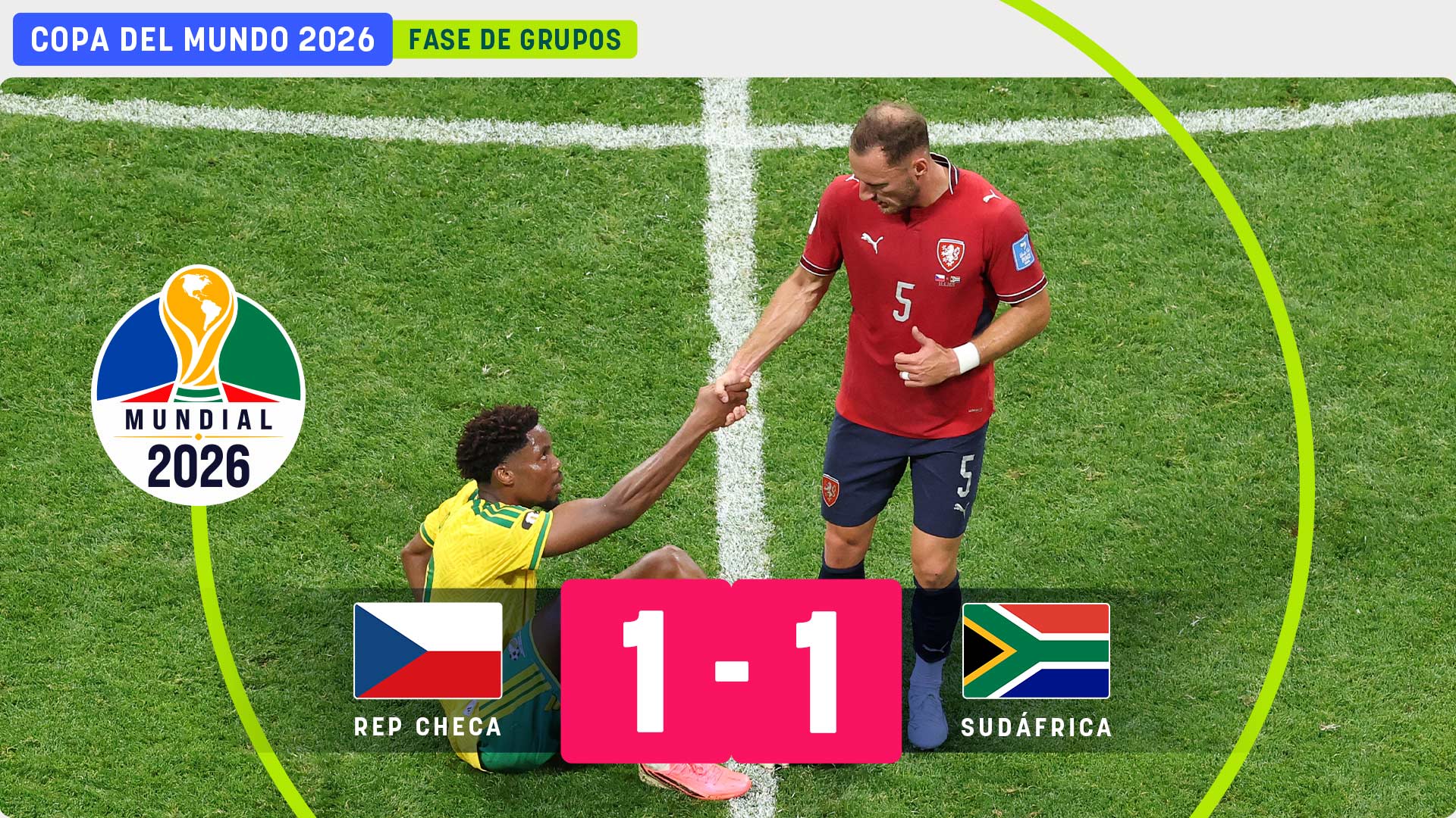 República Checa tiende la mano a Sudáfrica para jugársela ambas a vida o muerte en el Mundial