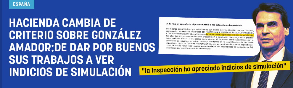 Hacienda cambia de criterio sobre González Amador: de dar por buenos sus trabajos a ver indicios de simulación