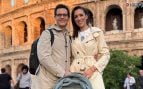 Patricia Pardo y Christian Gálvez en una foto compartida en redes (Instagram).