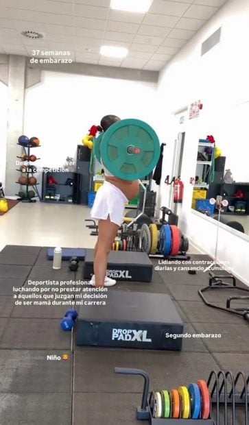 Ana Peleteiro en su cuenta de Instagram.