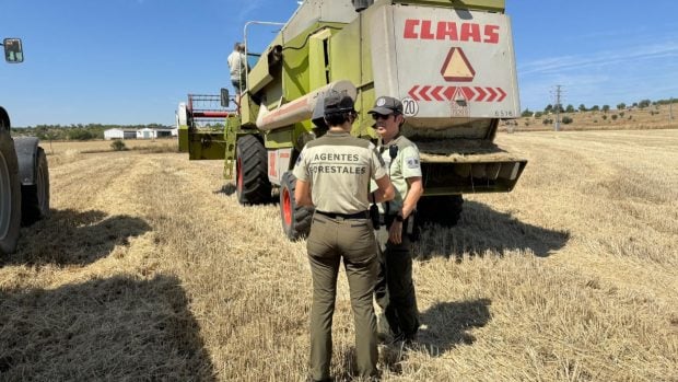 cosechadoras incendios