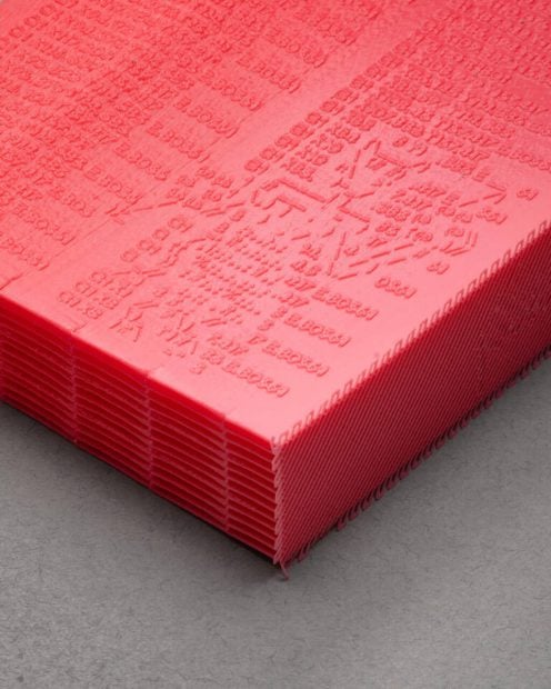 libro impreso 3d